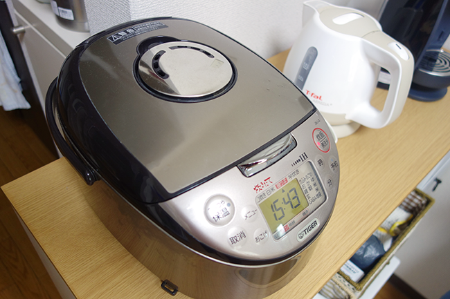 炊きあがるまで待ち遠しい…。